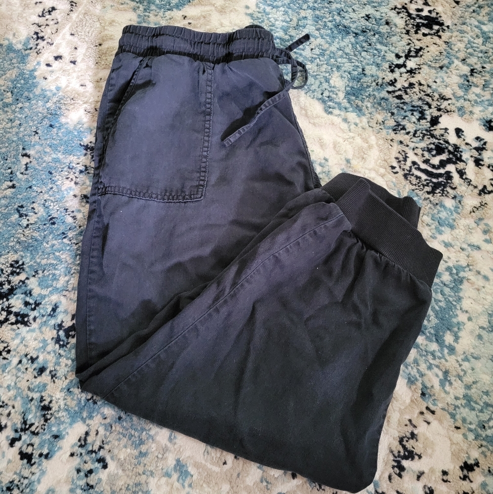 Black Maurices Joggers Size Large